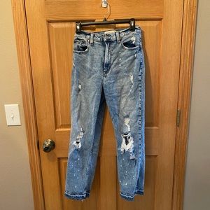Abercrombie Ultra High Rise Straight Jean